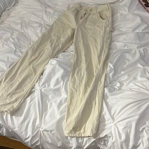 Brandy Melville cargo pants beige cream
